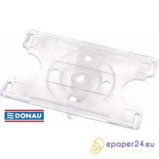 Holder do karty Donau 87x54mm PCV transparentny