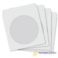 KOPERTY NA CD/DVD SK z OKIENKIEM BIAŁE (1000)