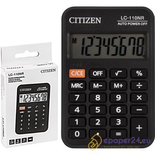 Kalkulator Citizen LC-110NR czarny