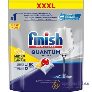 Kapsułki do zmywarki Finish Quantum All-in-1 Lemon (60)