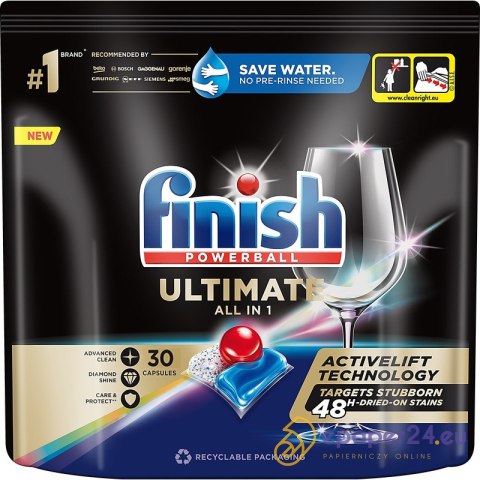 Kapsułki do zmywarki Finish Ultimate All-in-1 Fresh (30) Kapsułki do zmywarki Finish Ultimate All-in-1 Fresh (30)
