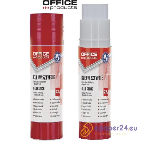 Klej w sztyfcie Office Products 22g Klej w sztyfcie Office Products 22g