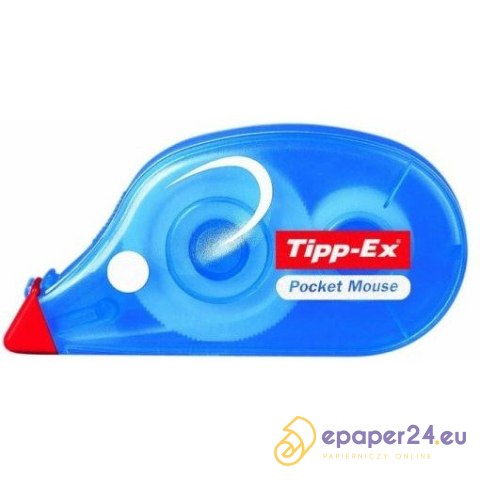 Korektor w taśmie Tipp-Ex Pocket Mouse 4.2mm/10m Korektor w taśmie Tipp-Ex Pocket Mouse 4.2mm/10m