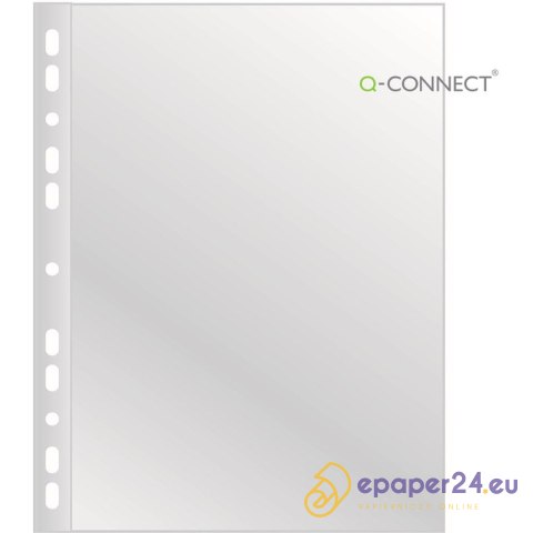 Koszulki Q-Connect A4/75µm krystaliczne (10) Koszulki Q-Connect A4/75µm krystaliczne (10)