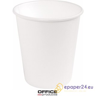 Kubek papierowy Office Products 250ml biały (100)