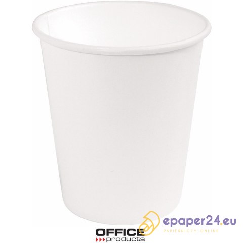Kubek papierowy Office Products 250ml biały (100) Kubek papierowy Office Products 250ml biały (100)