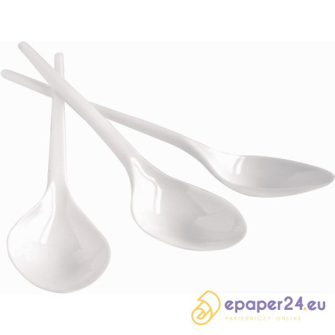 Łyżka plastikowa Office Products 17cm biała (100) Łyżka plastikowa Office Products 17cm biała (100)