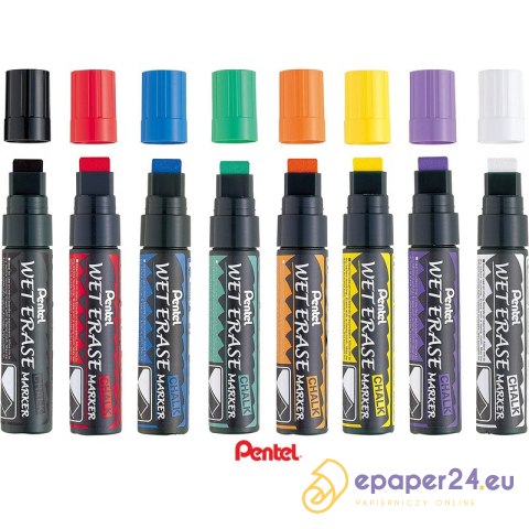 Marker kredowy Pentel Jumbo SMW56 pomarańczowy Marker kredowy Pentel Jumbo SMW56 pomarańczowy