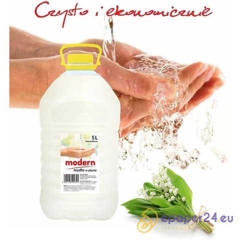 Mydło w płynie Modern 5L konwalia Mydło w płynie Modern 5L konwalia