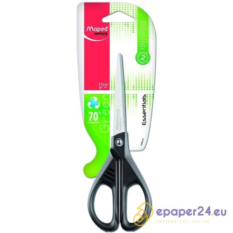 NOŻYCZKI MAPED ESSENTIALS GREEN 17cm NOŻYCZKI MAPED ESSENTIALS GREEN 17cm