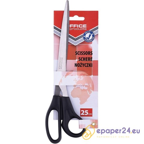 Nożyczki Office Products 25cm czarne Nożyczki Office Products 25cm czarne