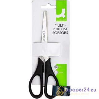 Nożyczki Q-Connect 17cm czarne
