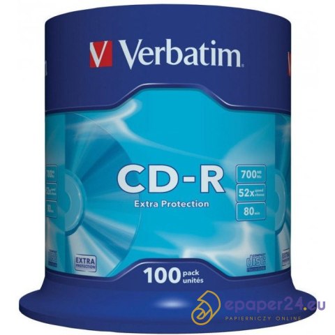 PŁYTY VERBATIM CD-R cake100 PŁYTY VERBATIM CD-R cake100