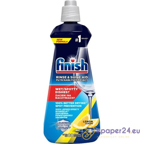 Płyn do nabłyszczający zmywarki Finish 400ml Lemon Płyn do nabłyszczający zmywarki Finish 400ml Lemon