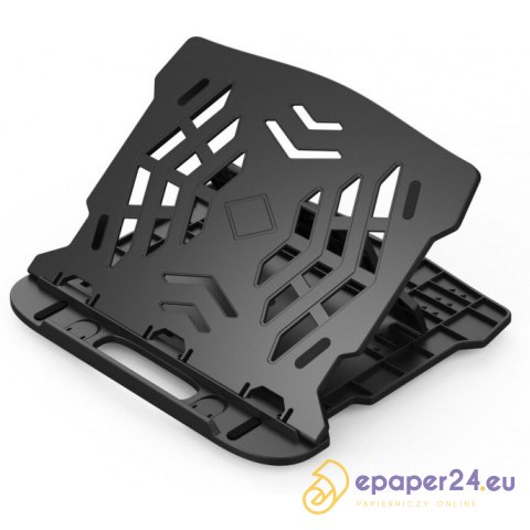 Podstawa pod laptop Q-Connect 25.5x28x2.2cm czarna Podstawa pod laptop Q-Connect 25.5x28x2.2cm czarna