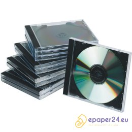 Pudełko na płytę Q-Connect jawel case transparentne (10)