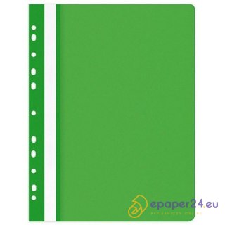 Skoroszyt wpinany Office Products A4 PP zielony (25)