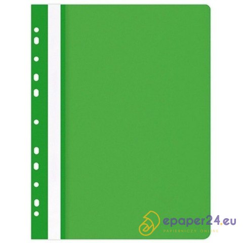 Skoroszyt wpinany Office Products A4 PP zielony (25) Skoroszyt wpinany Office Products A4 PP zielony (25)
