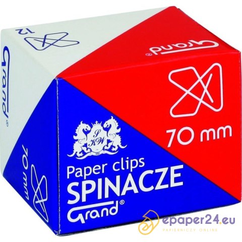 SPINACZE BIUROWE KRZYŻOWE 70mm (12) SPINACZE BIUROWE KRZYŻOWE 70mm (12)
