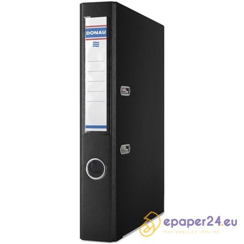 Segregator Donau Premium A4/50mm czarny Segregator Donau Premium A4/50mm czarny