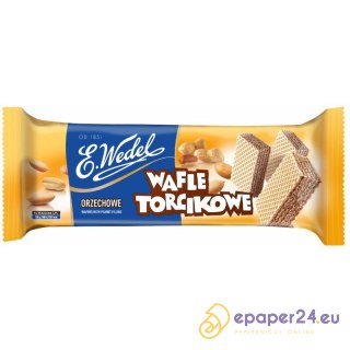WAFLE TORCIKOWE WEDEL 160g ORZECHOWE