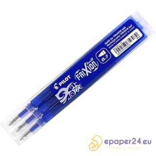Wkłady wymazywalne Pilot Frixion M 0.7mm lazurowe (3)