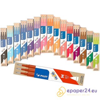 Wkłady wymazywalne Pilot Frixion M 0.7mm różowe (3)