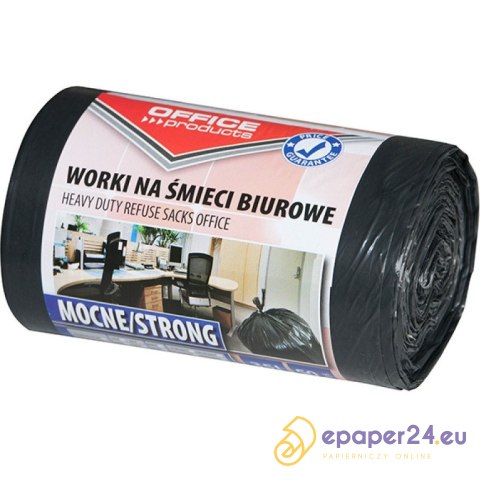 Worki na śmieci Office Products 35L LDPE czarne (50) Worki na śmieci Office Products 35L LDPE czarne (50)