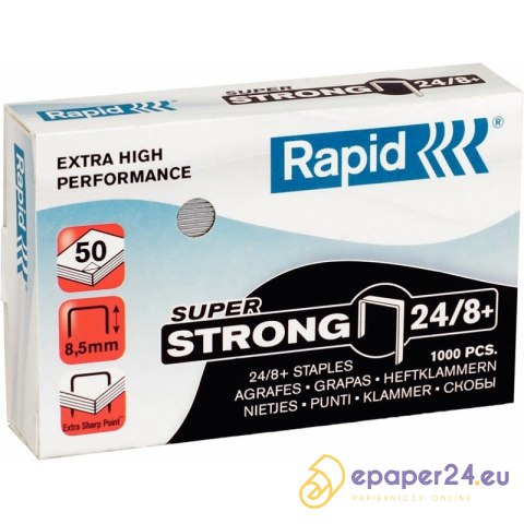 ZSZYWKI RAPID SUPER STRONG 24/8+ (1000) ZSZYWKI RAPID SUPER STRONG 24/8+ (1000)