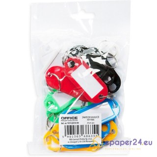 Zawieszki na klucze Office Products mix kolorów (20)