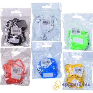 Zawieszki na klucze Office Products zielone (10)