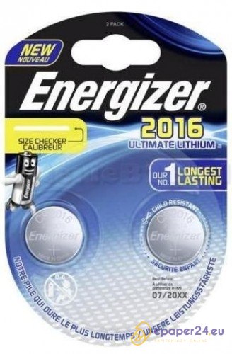 Baterie Energizer Ultimate Lithium CR2016 3V (2) Baterie Energizer Ultimate Lithium CR2016 3V (2)