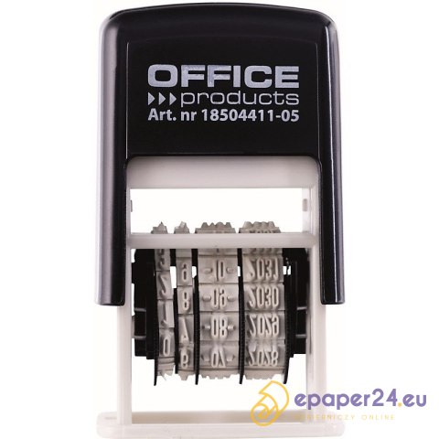 Datownik Office Products DD-MM-RRRR Datownik Office Products DD-MM-RRRR