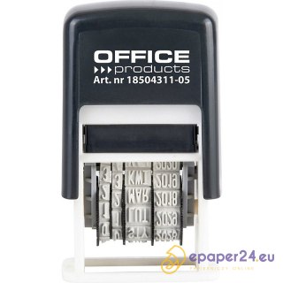 Datownik Office Products DD-MMM-RRRR