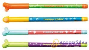 Długopis wymazywalny Happy Color Piesek 0.5mm wkład niebieski Długopis wymazywalny Happy Color Piesek 0.5mm wkład niebieski