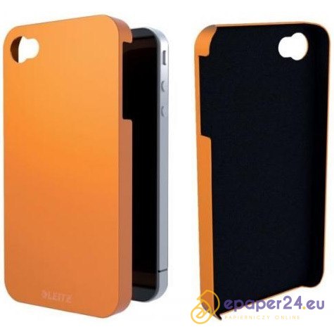 ETUI LEITZ WOW DO iPHONE 4/4S POMARAŃCZOWE METALICZNE ETUI LEITZ WOW DO iPHONE 4/4S POMARAŃCZOWE METALICZNE