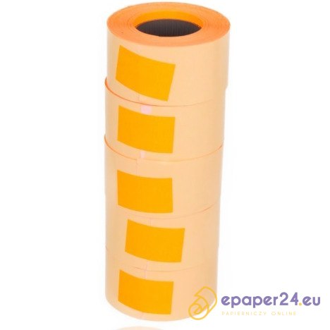 Etykiety do metkownic Emerson 26x16mm pomarańczowe (5) Etykiety do metkownic Emerson 26x16mm pomarańczowe (5)