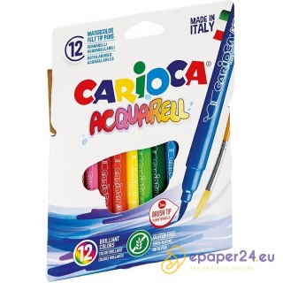 Flamastry Carioca Acquarell 12 kolorów