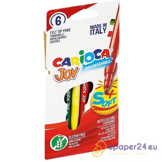 Flamastry Carioca Joy 6 kolorów