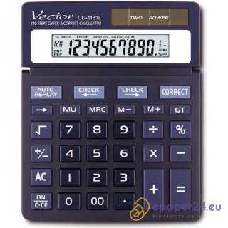 KALKULATOR VECTOR CD-1181II