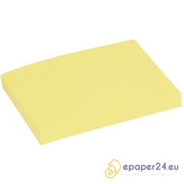 Karteczki Eagle 75x100mm żółte (100)