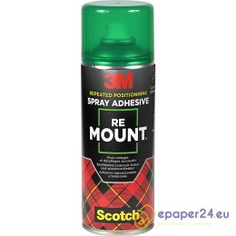 Klej w sprayu 3M ReMount 400ml