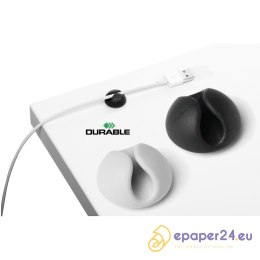 Klipsy do kabli Durable Cavoline Clip 1 grafitowe (6)