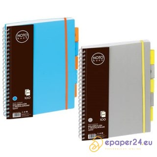 Kołobrulion Grand NOTObook A4/100k kratka szary