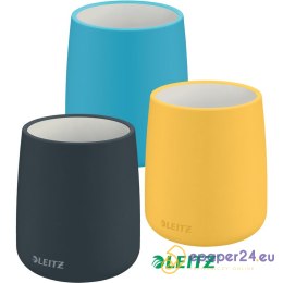 KUBEK NA DŁUGOPISY LEITZ COSY SZARY