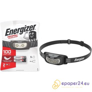 Latarka czołowa Energizer Universal+ (+3 baterie AAA)
