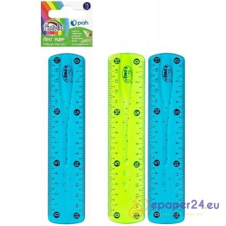 Linijka plastikowa Fiorello 15cm elastyczna