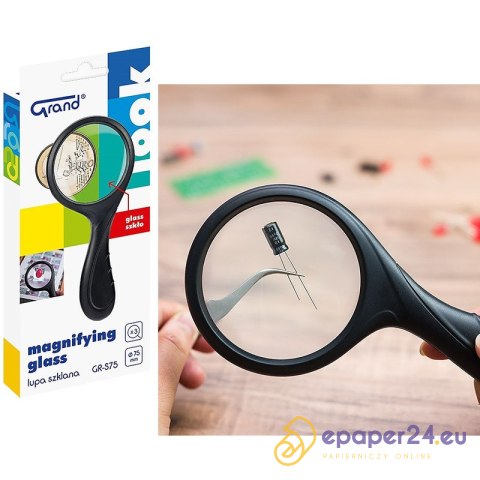 Lupa szklana Grand 75mm Lupa szklana Grand 75mm