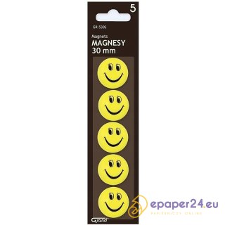 Magnesy do tablic Grand śr.30mm buźki (5)