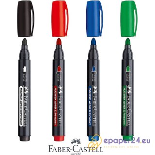 Marker permanentny Faber-Castell 52 niebieski